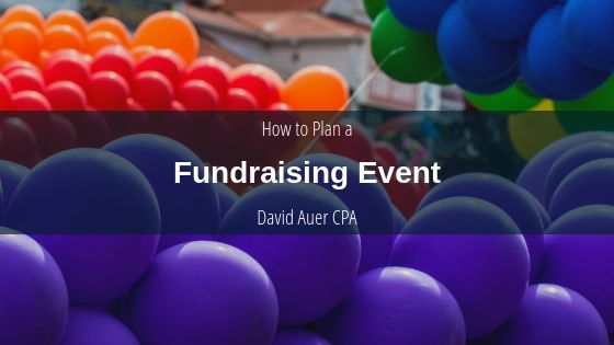 David Auer Cpa How To Plan A Fundraising Event